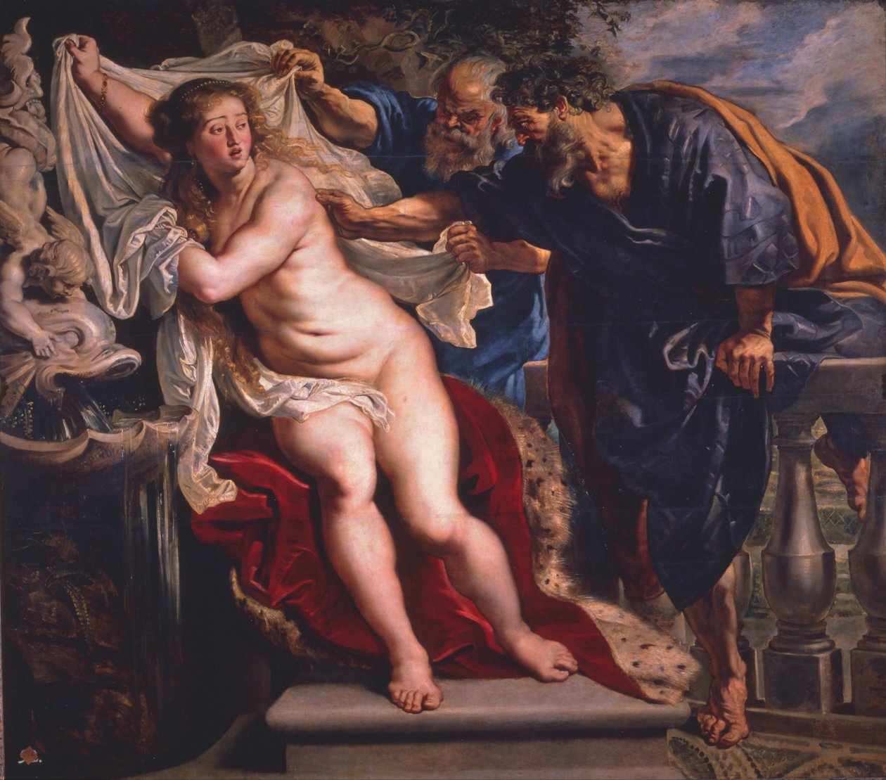 Susanna og de eldste av Peter Paul Rubens