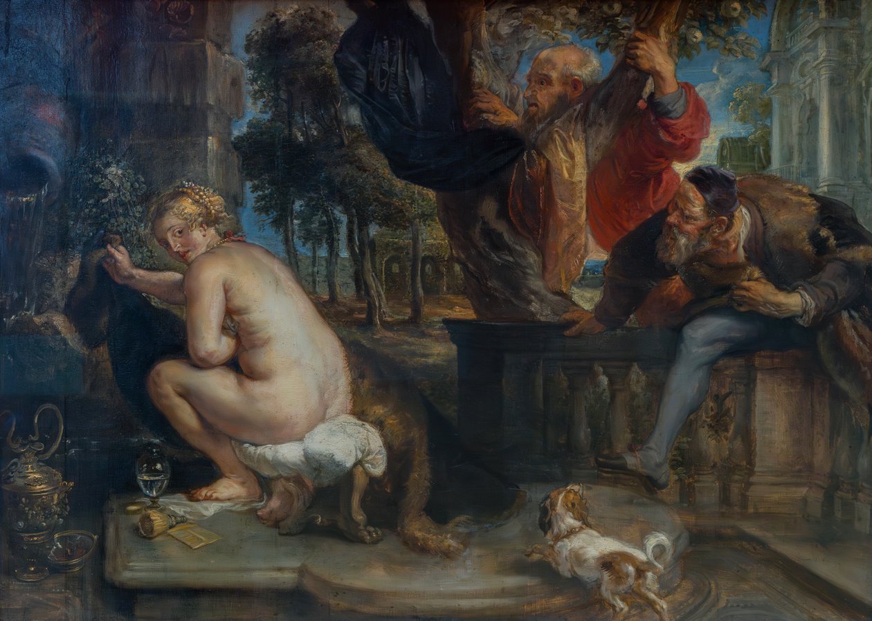 Susanna og de eldste av Peter Paul Rubens