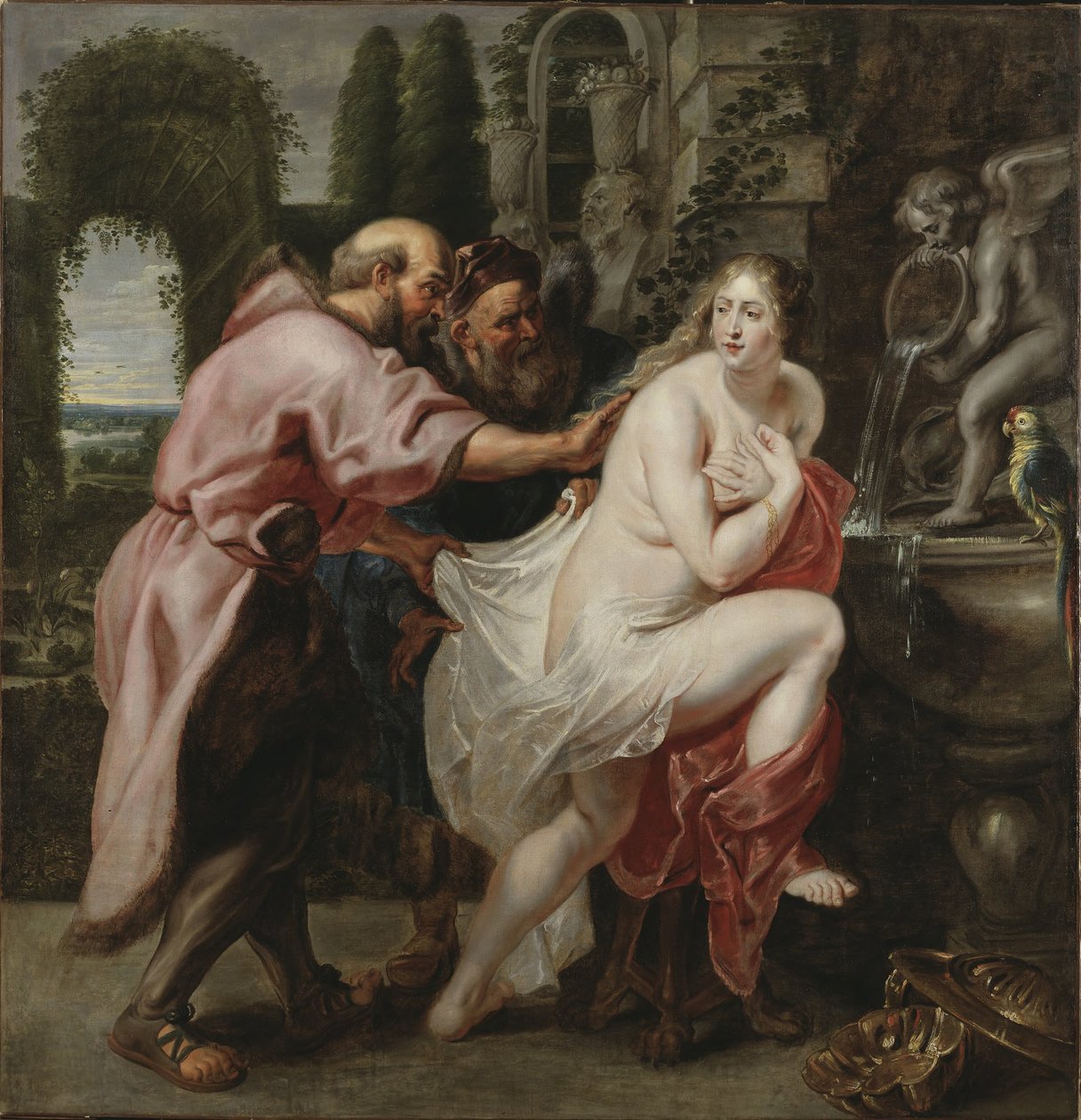 Susanna og de eldste av Peter Paul Rubens