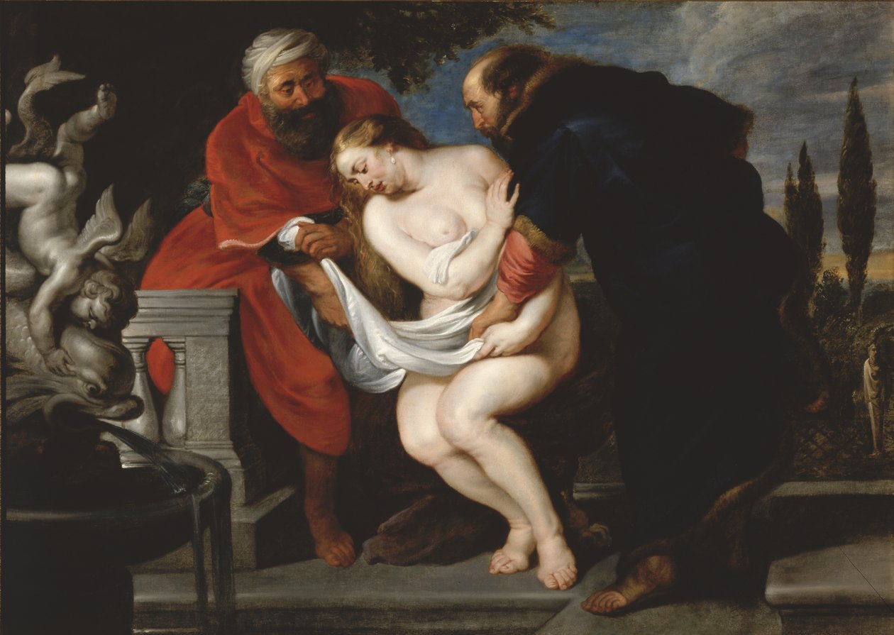 Susanna og de eldste av Peter Paul Rubens