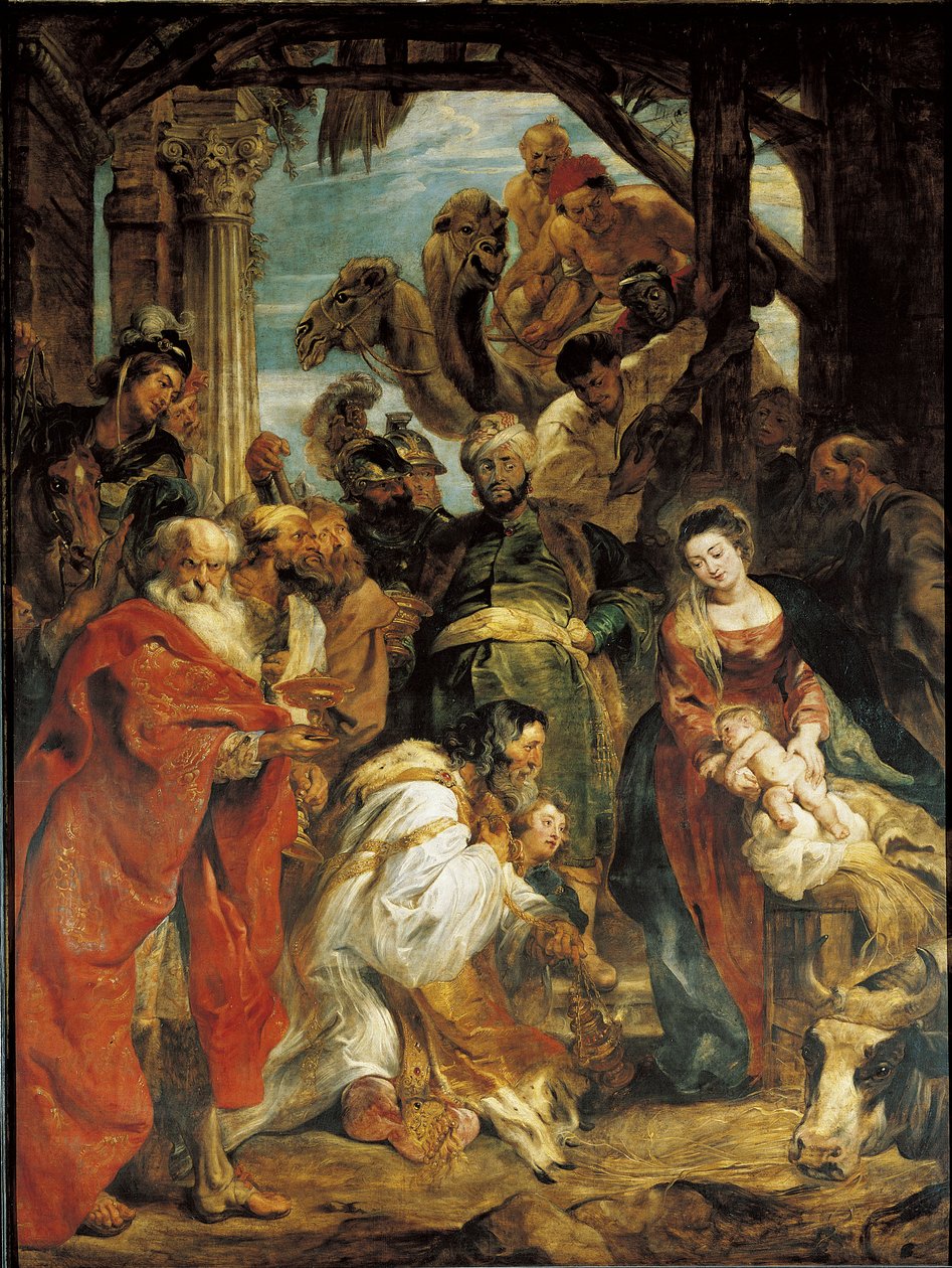 The Adoration of the Magi, 1624 av Peter Paul Rubens