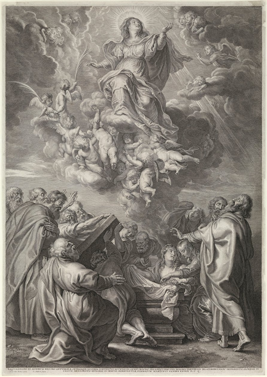 Marias himmelfart av Peter Paul Rubens