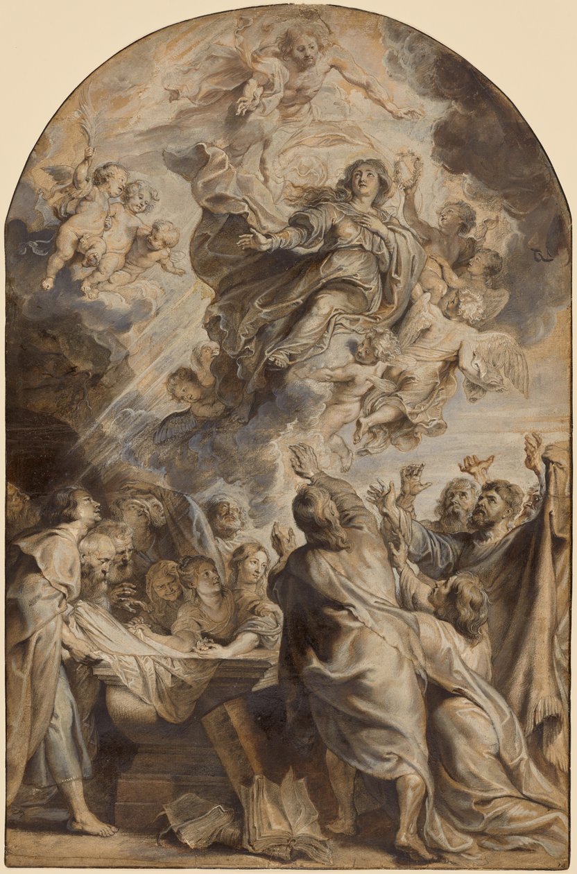 Jomfru Marias himmelfart av Peter Paul Rubens