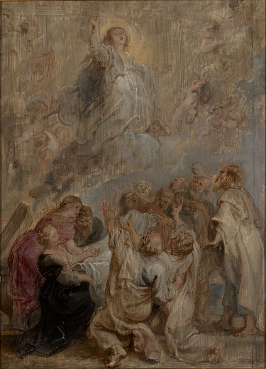 Jomfru Marias himmelfart av Peter Paul Rubens