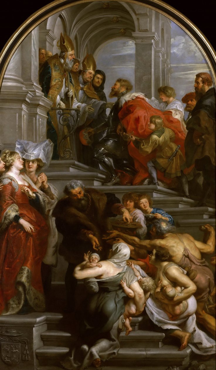 Konverteringen av Saint Bavo, 1623-1624. av Peter Paul Rubens