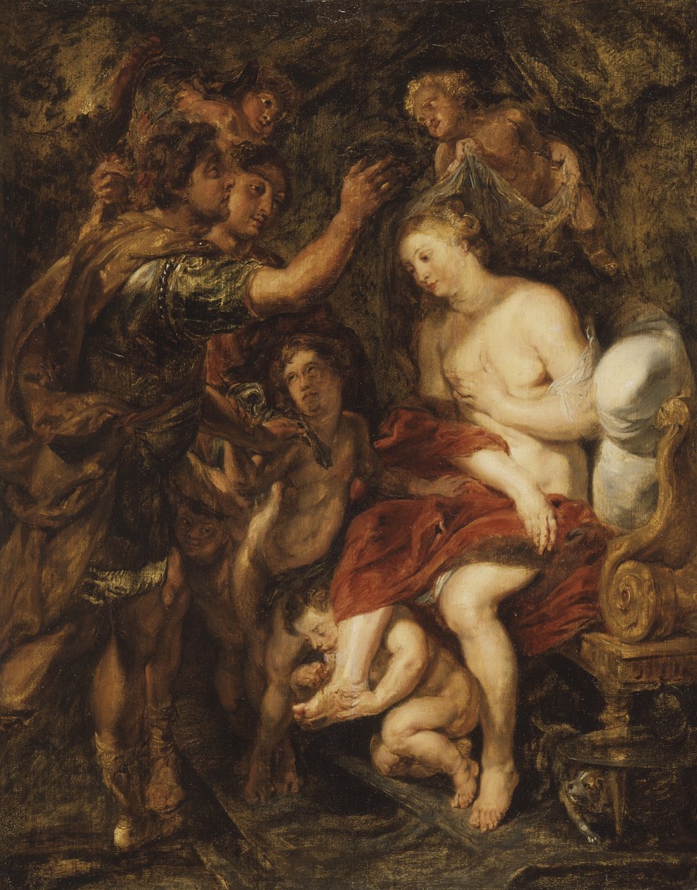 Roxanas kroning av Peter Paul Rubens