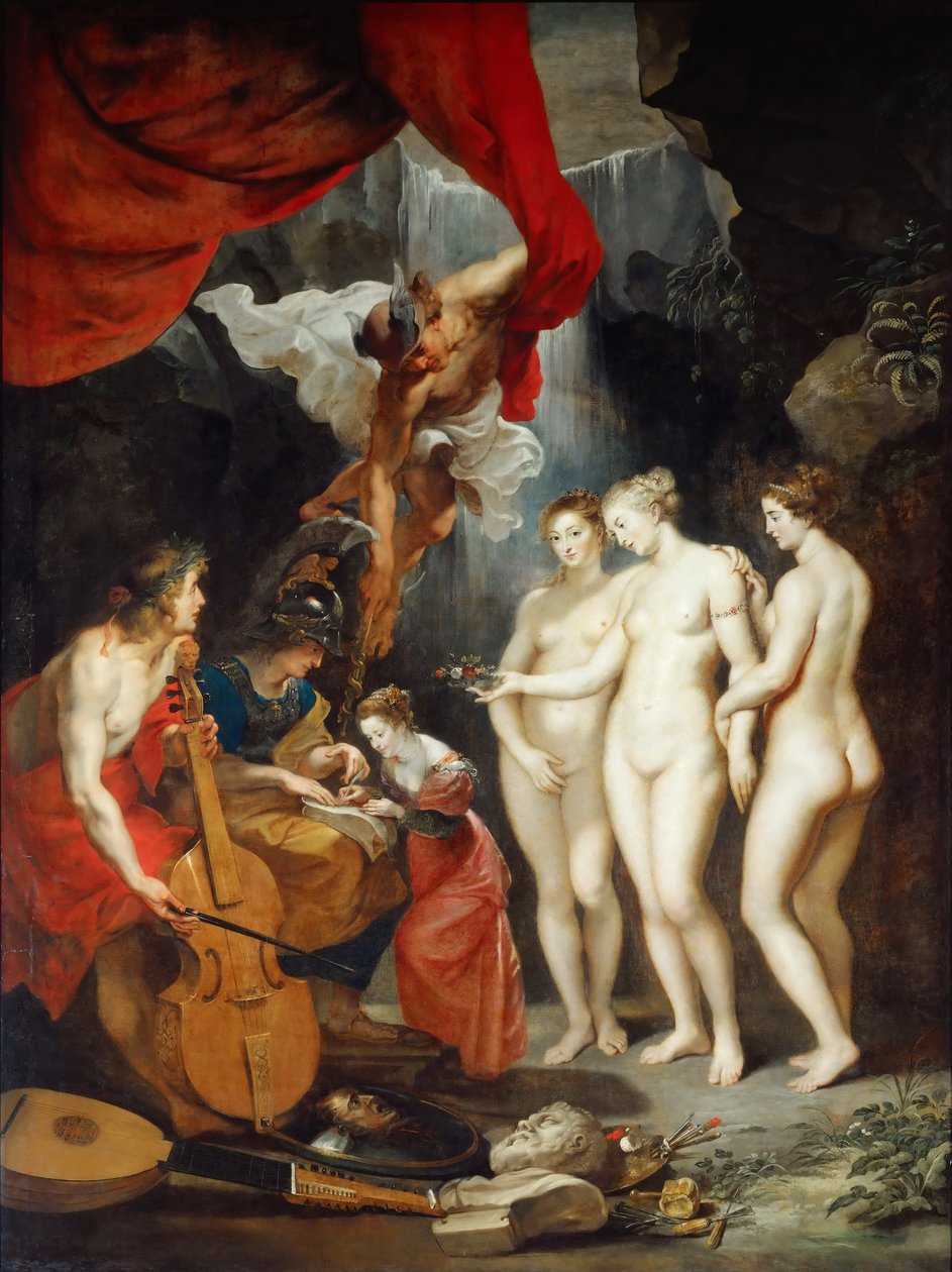 Utdannelsen til prinsessen. Marie de Medici-syklusen av Peter Paul Rubens
