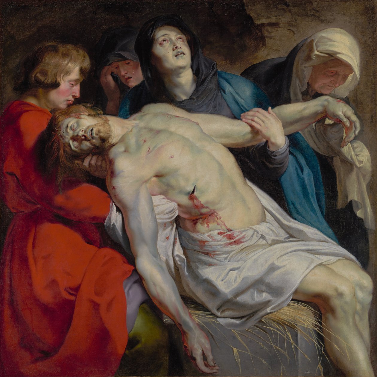 Gravleggingen av Peter Paul Rubens