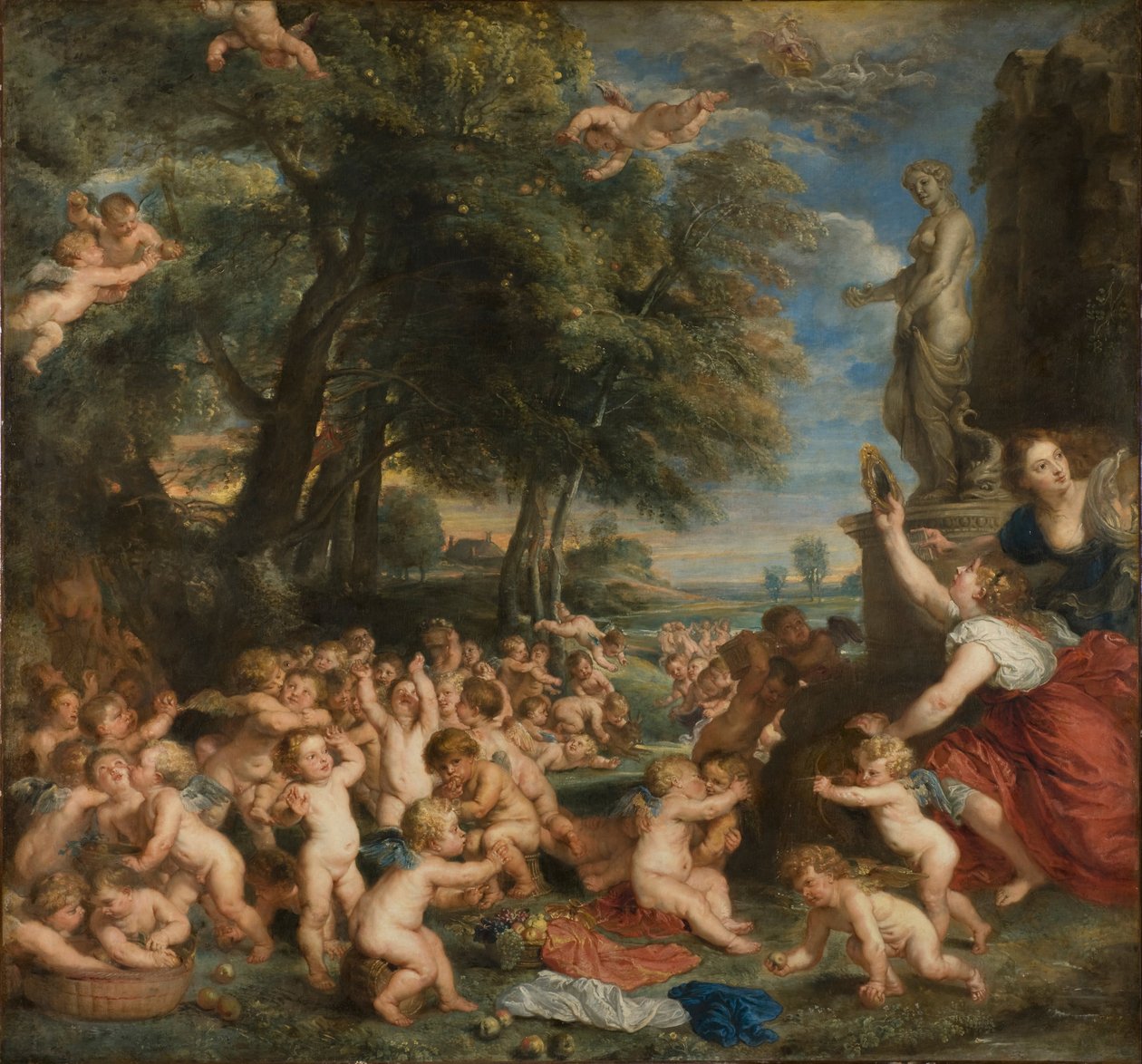 Venusfesten Festen til Venus Verticordia av Peter Paul Rubens