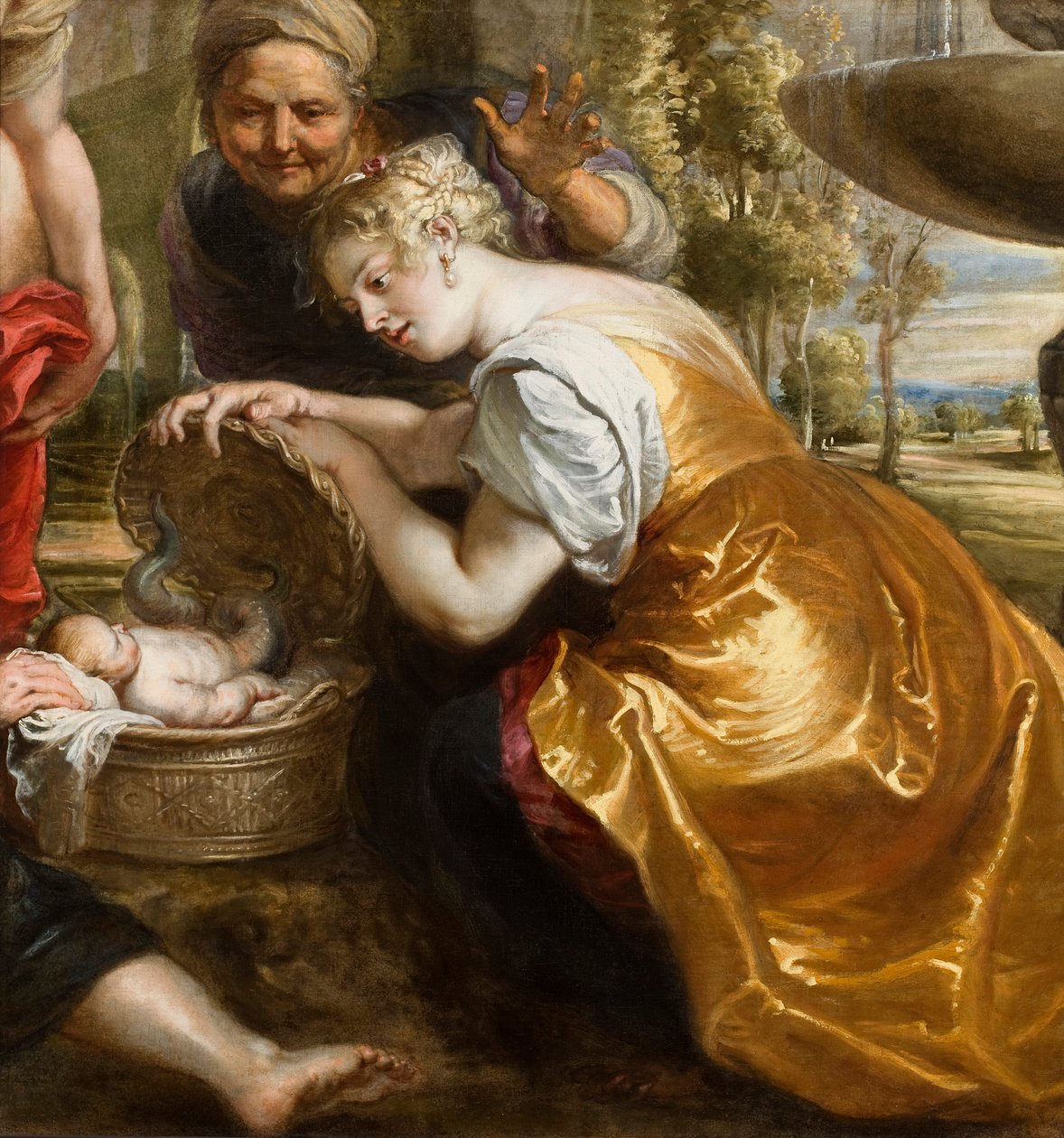 Funnet av Erichthonius, 1632-33 av Peter Paul Rubens
