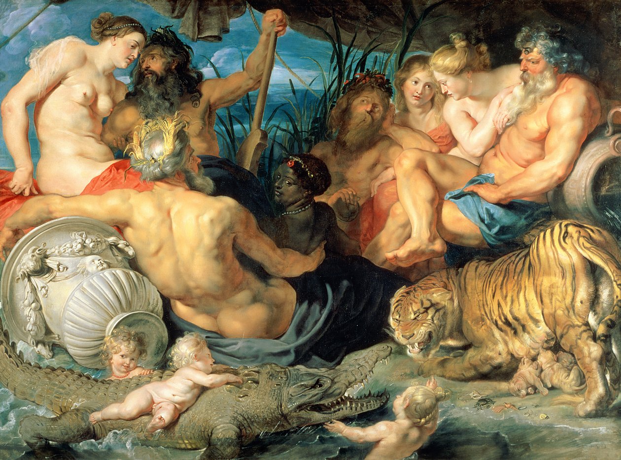 De fire kontinenter av Peter Paul Rubens