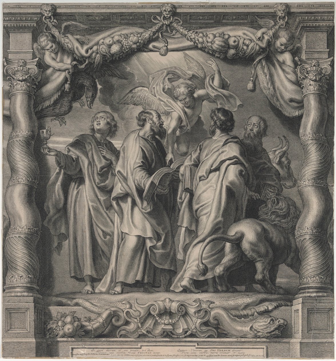 De fire evangelistene av Peter Paul Rubens