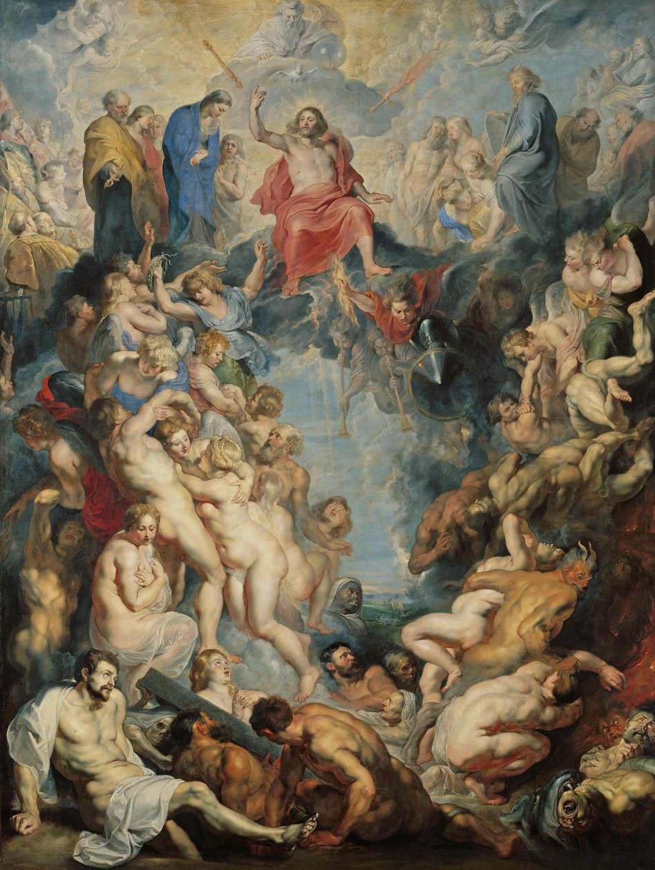 Den store dommedag av Peter Paul Rubens