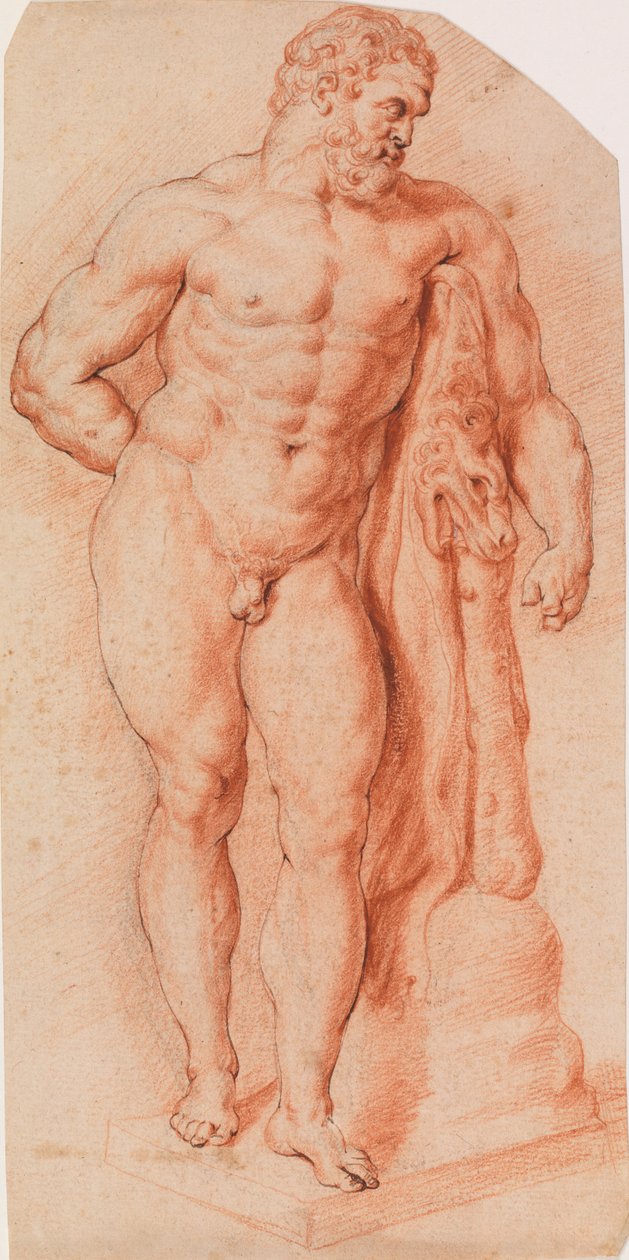 Der Farnesische Herkules, Neapel av Peter Paul Rubens