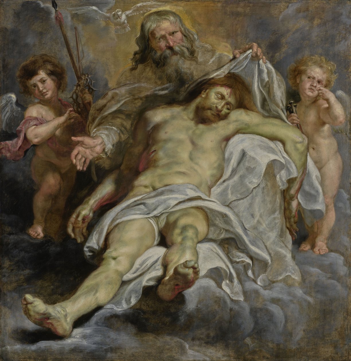 Den hellige treenighet av Peter Paul Rubens