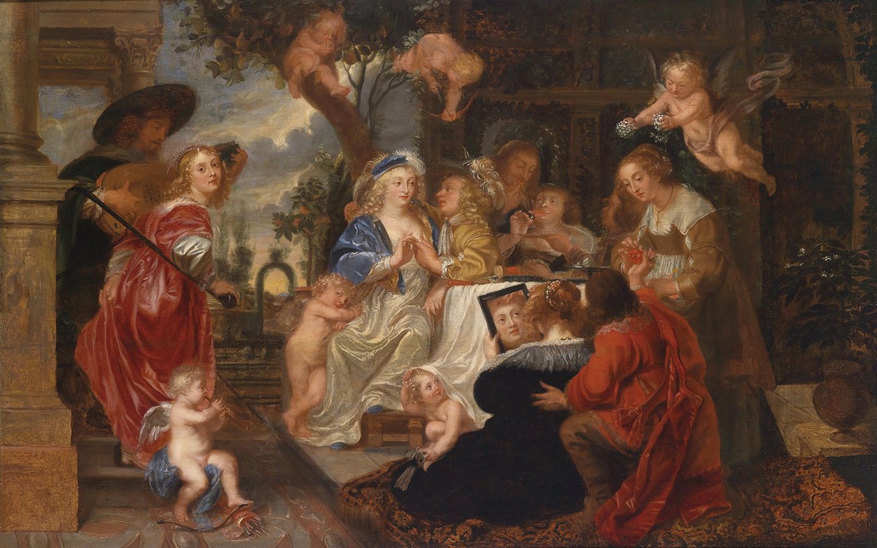 Kjærlighetshagen av Peter Paul, Rubens