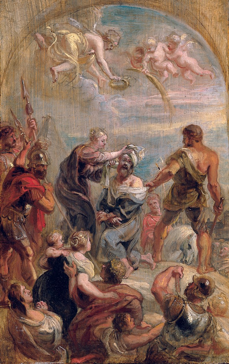 St. Pauls martyrium av Peter Paul Rubens