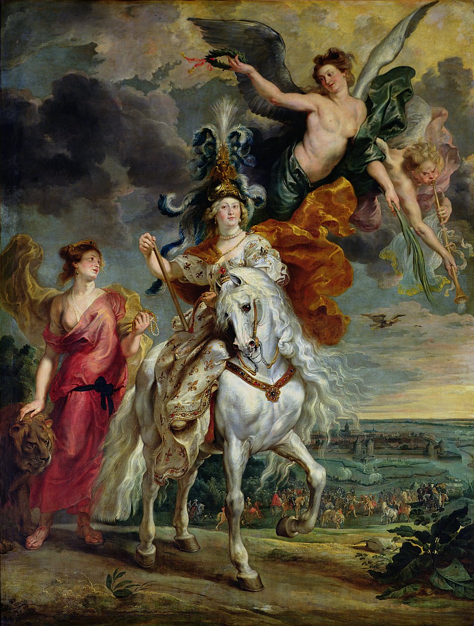 The Medici Cycle: The Triumph of Juliers av Peter Paul Rubens