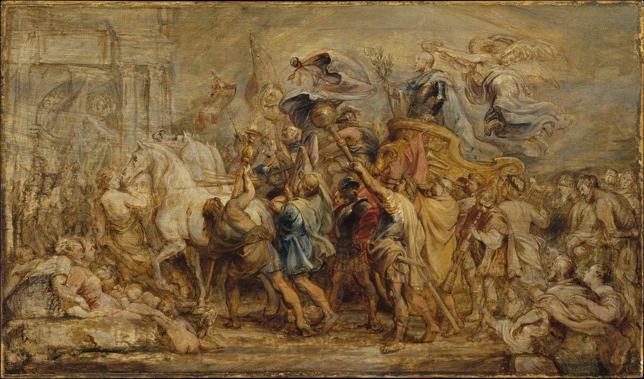 Henrik IVs triumf av Peter Paul Rubens