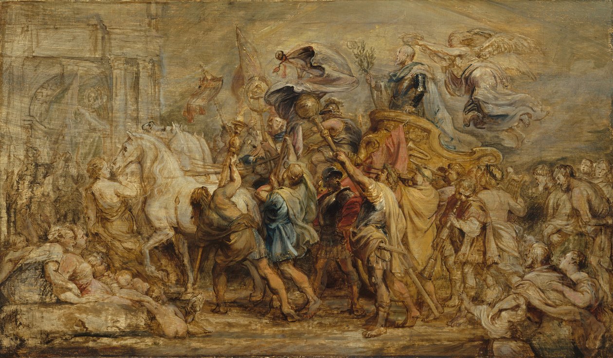The Triumph of Henry IV, ca. 1630.    1159229   no       norwegian Successfully Translated  Original: Le Bas-Hamet Translat: Le Bas-Hamet 1241931 no norwegian Successfully Translated Original: Woman in a Sunbonnet Translat: Woman in a Sunbonnet 1239387 no  av Peter Paul Rubens