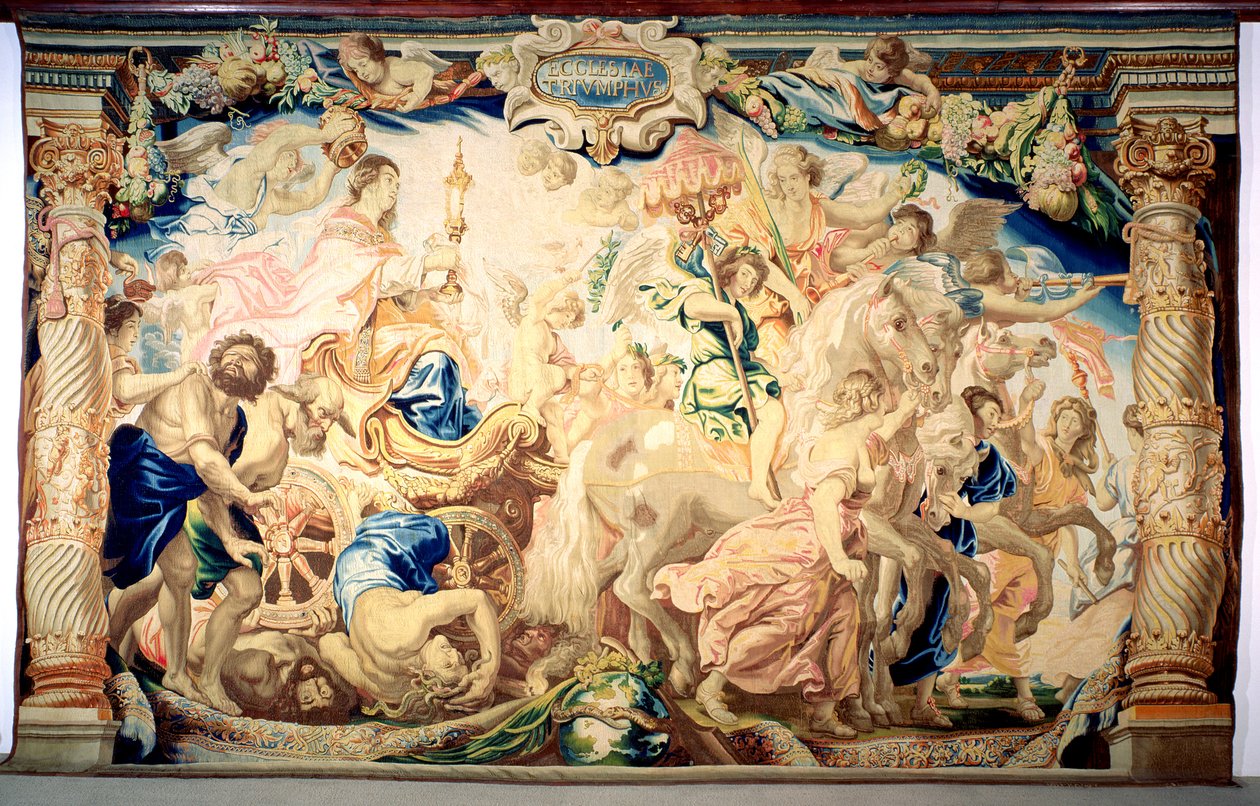 Eukaristiens triumf (teppe) av Peter Paul Rubens