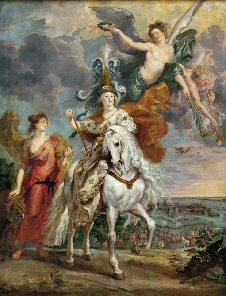 Seieren ved Jülich Marie de Medici-syklusen av Peter Paul Rubens