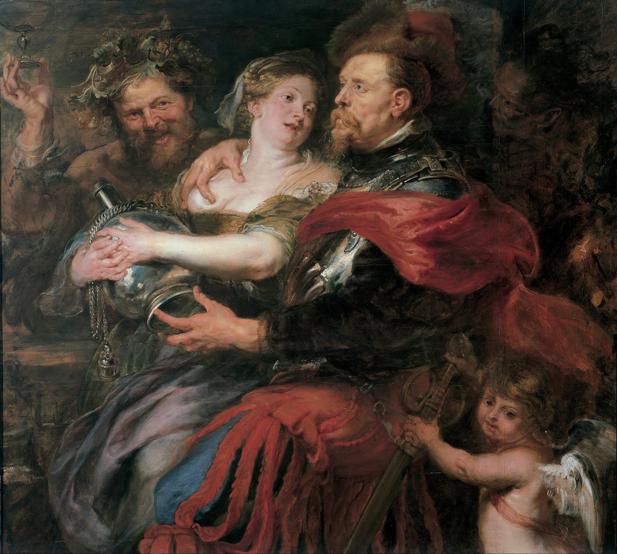 Venus og Mars, 1632-1636 av Peter Paul Rubens
