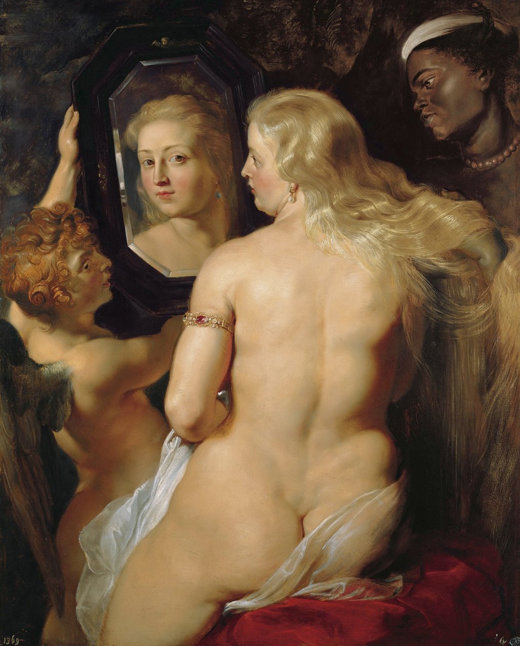 Venus ved et speil av Peter Paul Rubens