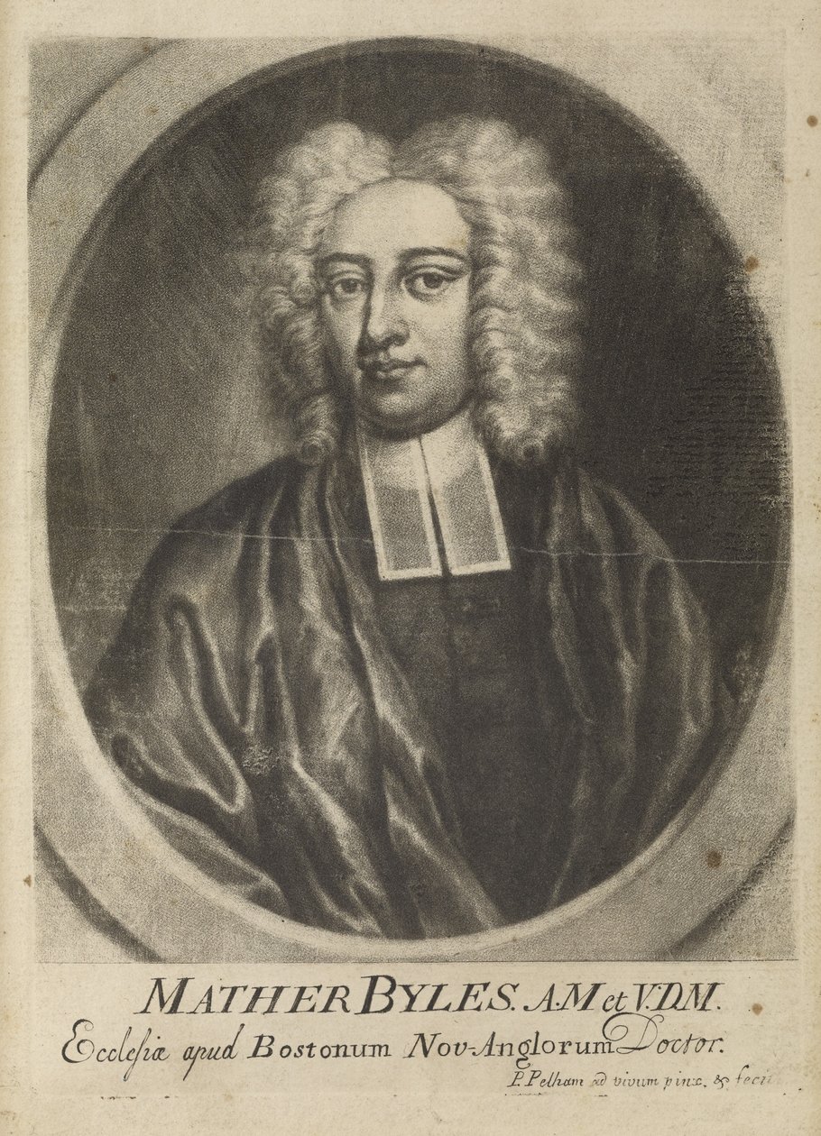 Mather Byles av Peter Pelham