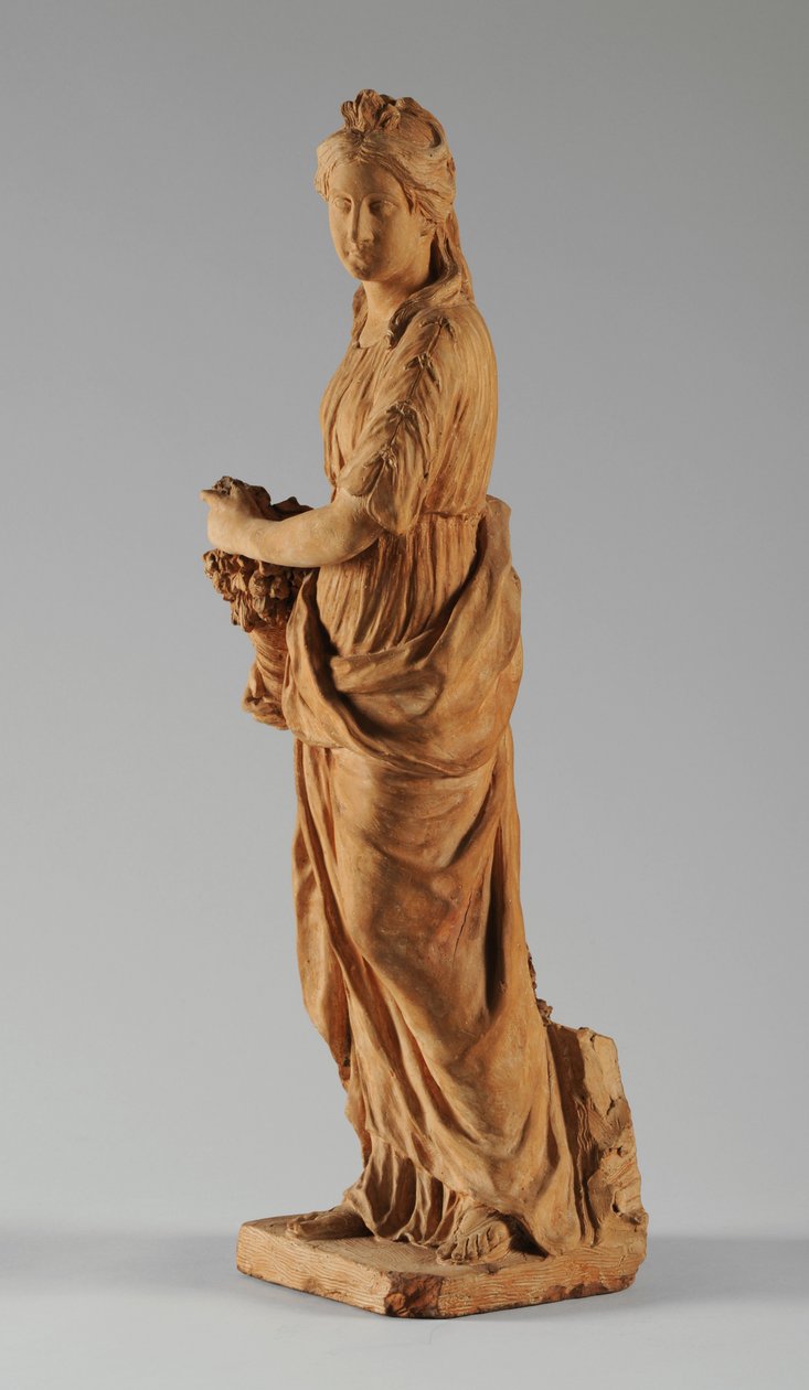 Maquette for en figur av overflod av Peter Scheemakers