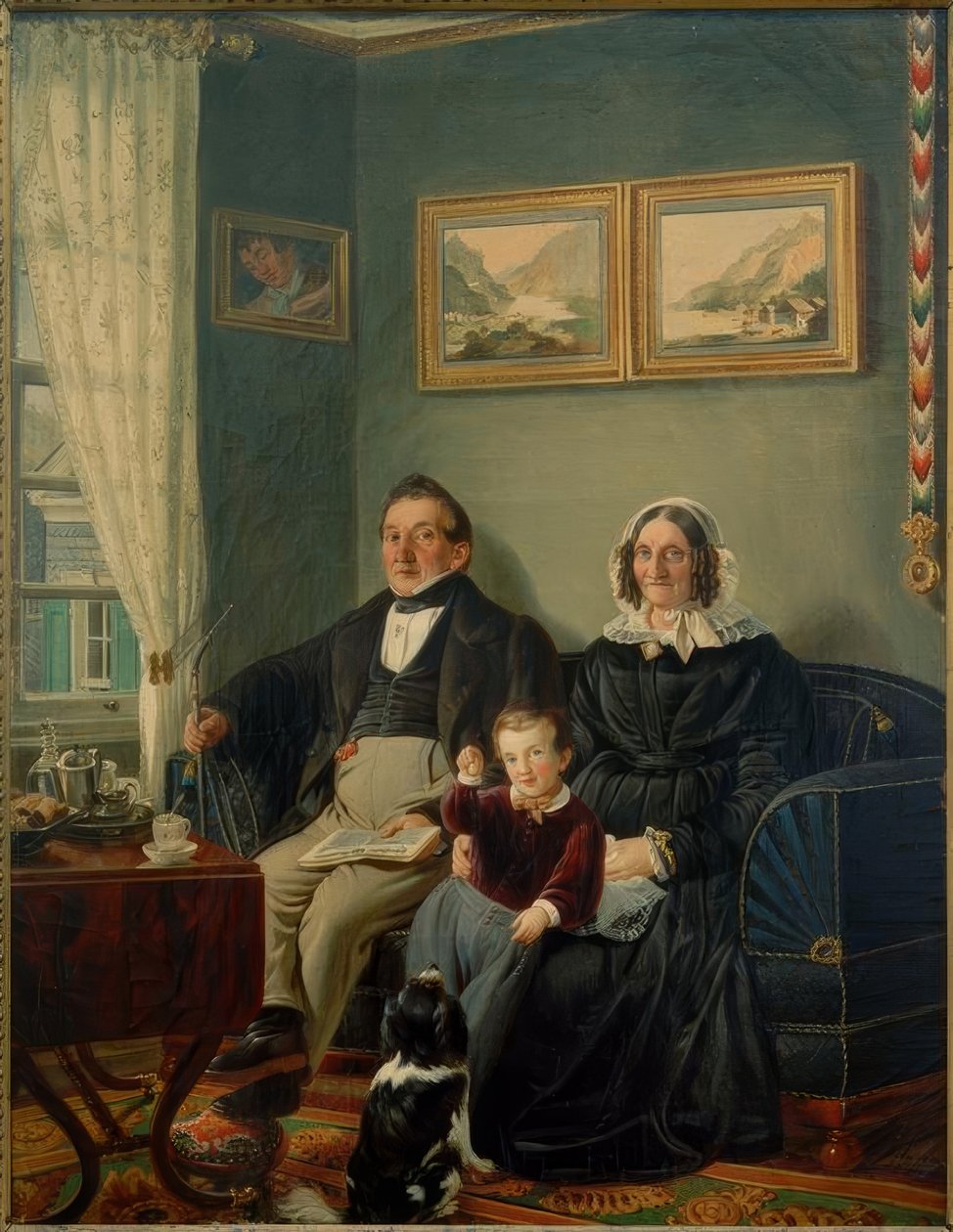 Johann Peter Keuchen og Sophie Karoline Keuchen geb av Peter Schwingen