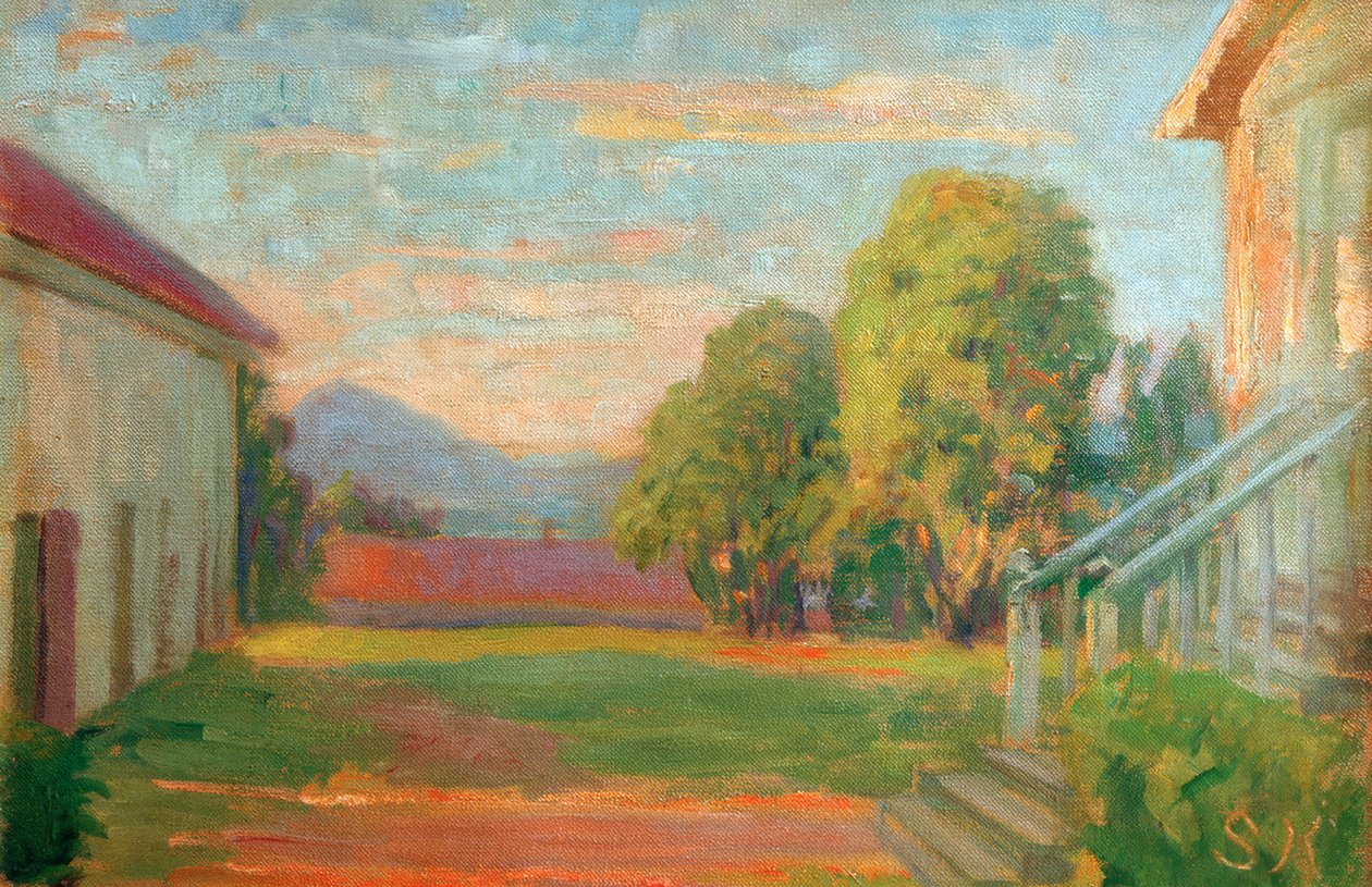 Norditaliensk villa av Peder Severin Krøyer