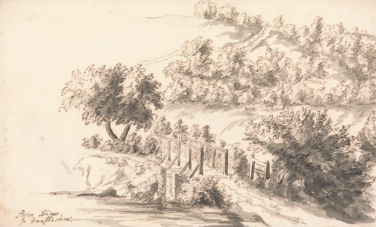 Poston Bridge, Herefordshire av Peter Tillemans