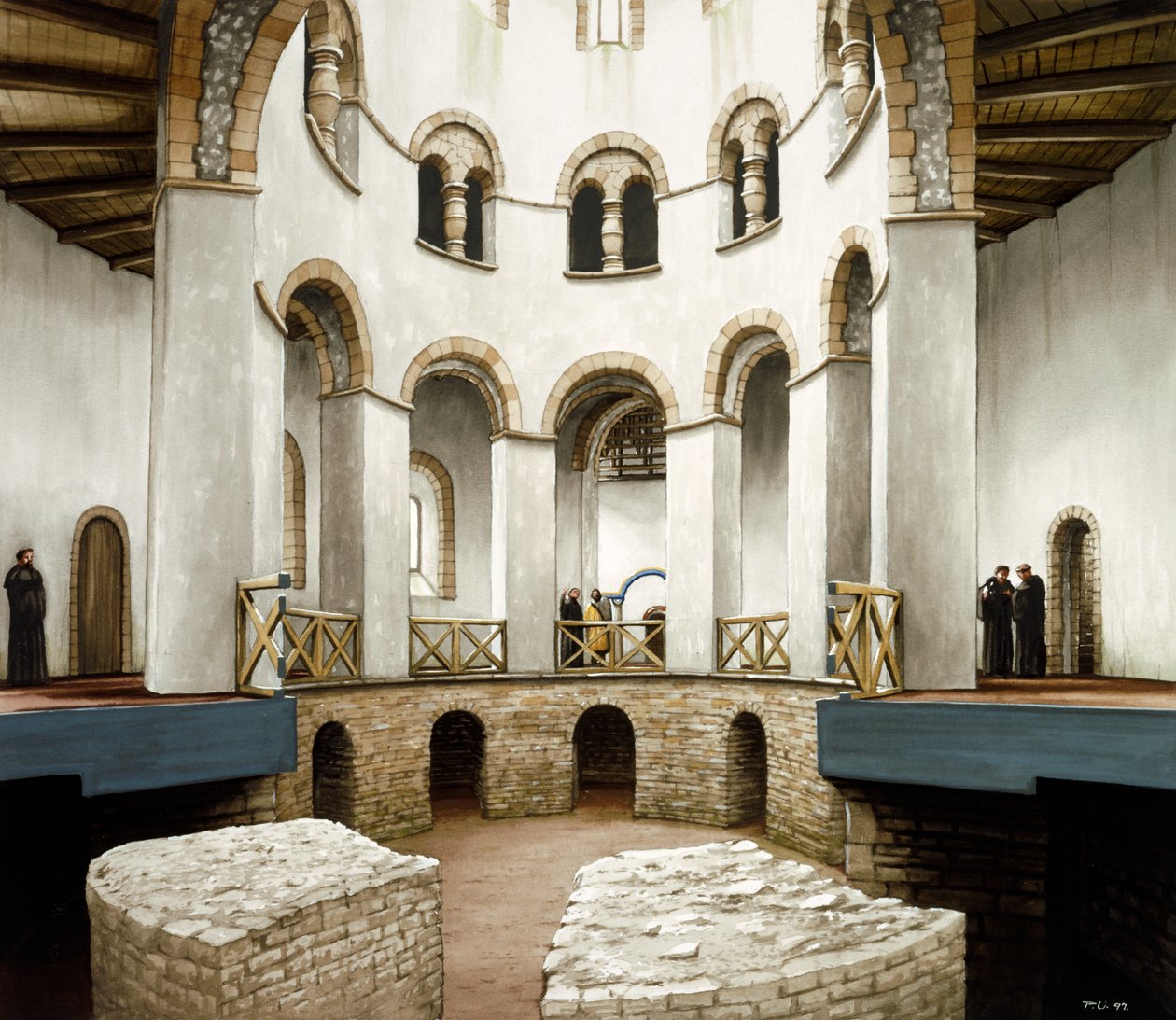 Abbed Wulfrics rotunde ved St Augustine