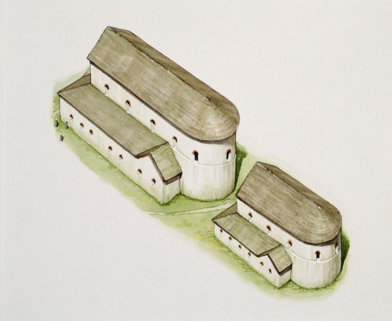 Første saksiske kirke, St Augustine