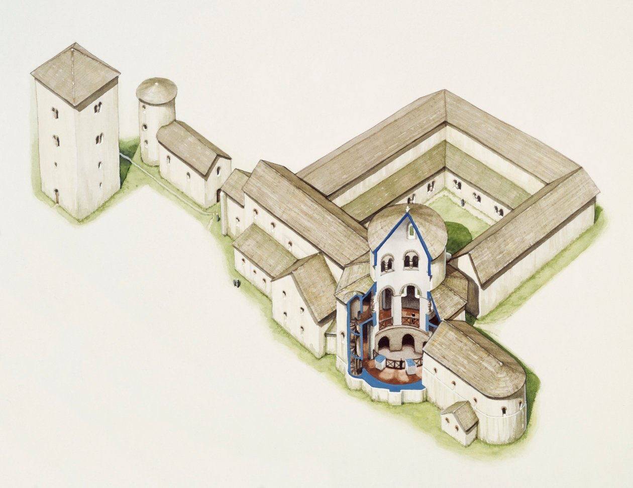 Sensaksisk kirke, St Augustine
