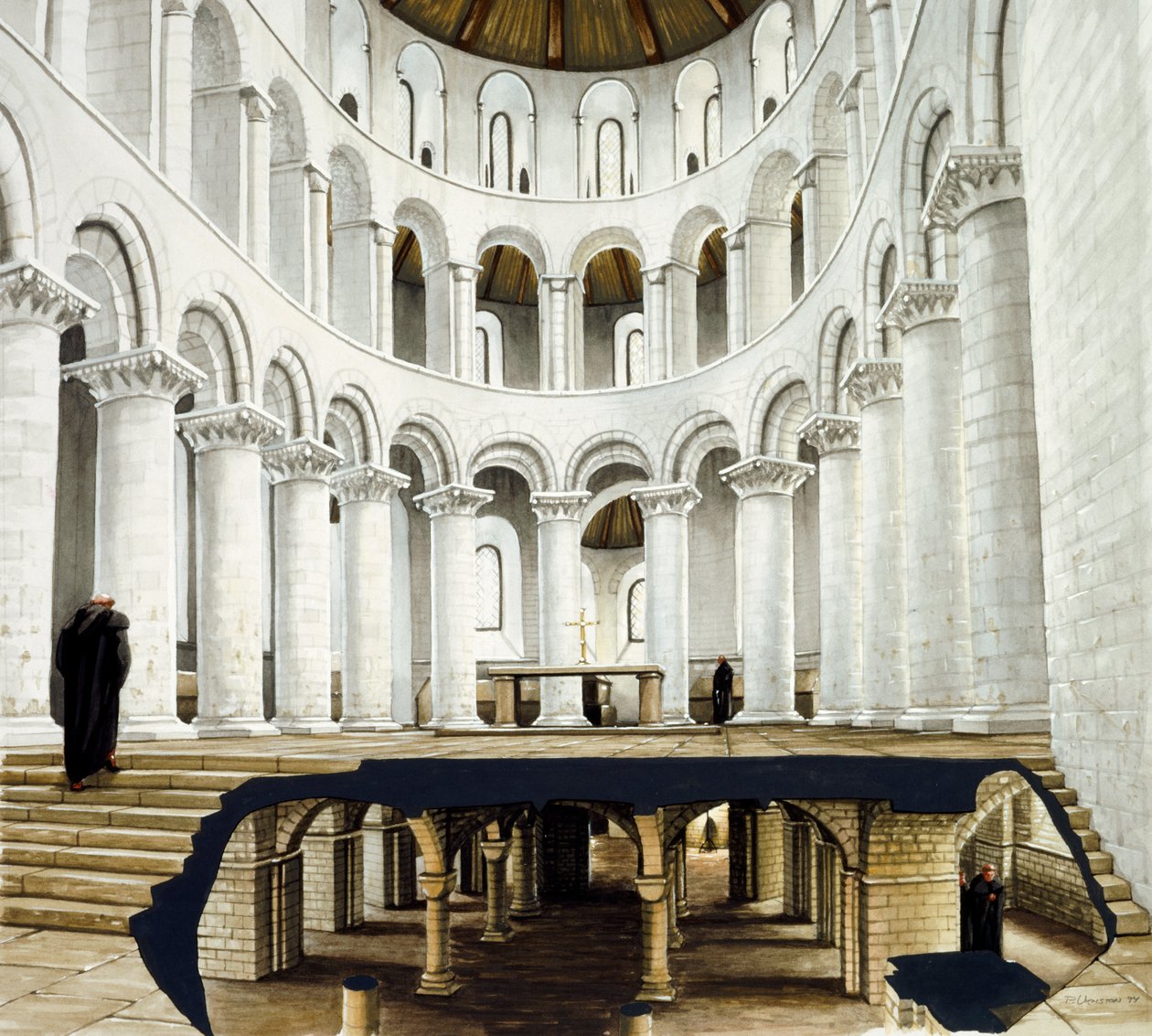 Presbyteriet og krypten ved St Augustine