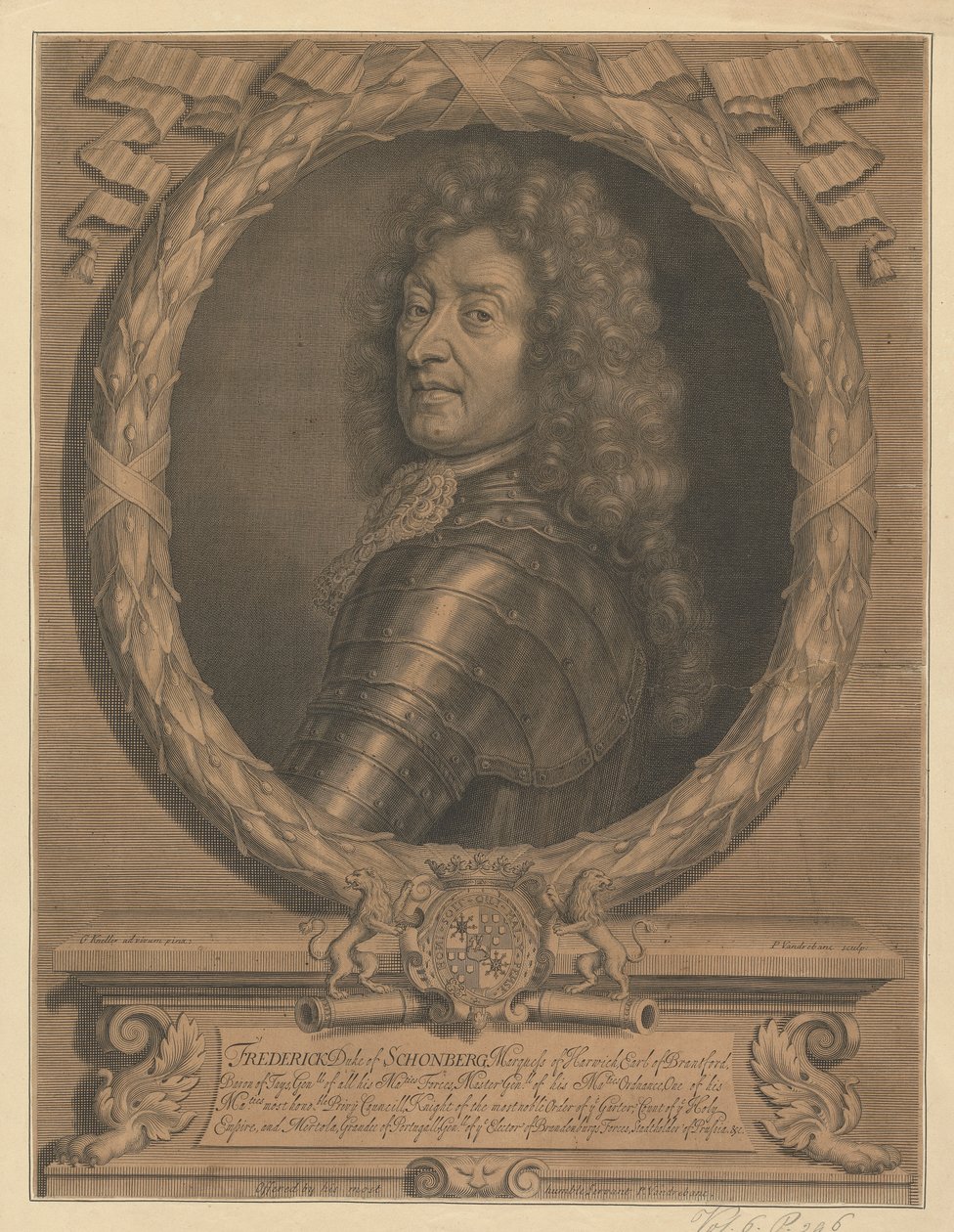 Frederick Schomburg, 1. hertug av Schonberg, 1. grev Mertola av Peter Vanderbank