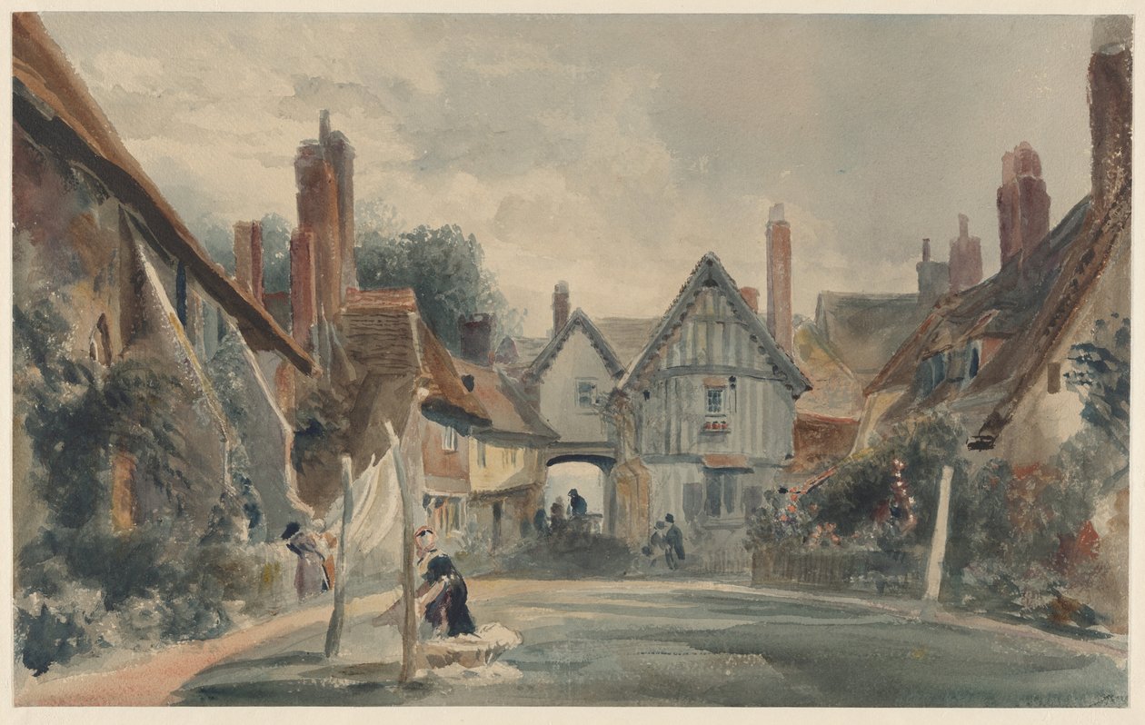 St. Johns hospital, Canterbury av Peter de Wint