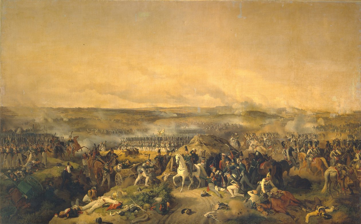 Slaget ved Borodino 26. august 1812, 1843 av Peter von Hess