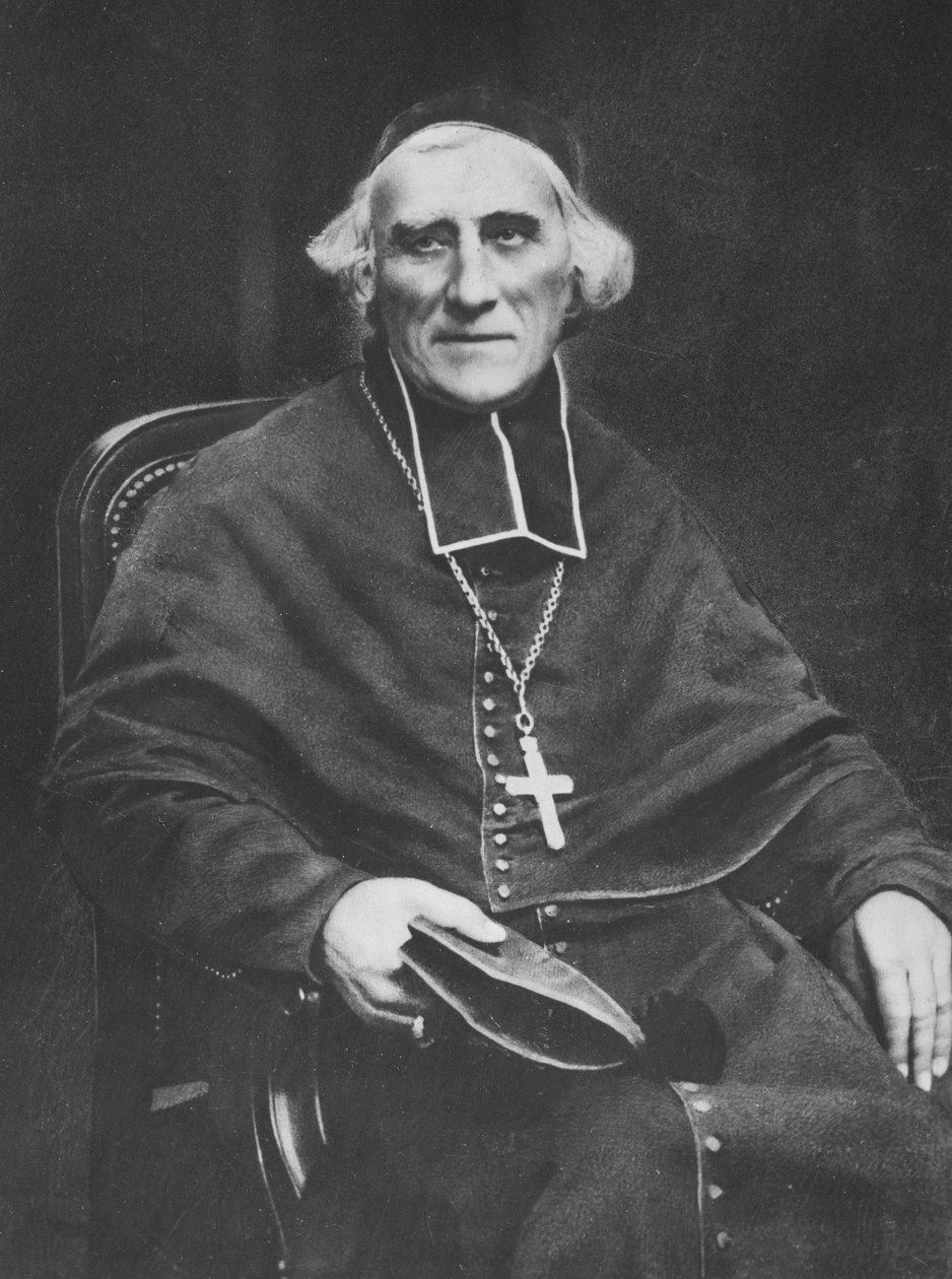 Portrett av Joseph-Hippolyte Guibert, ca. 1870 av Petit