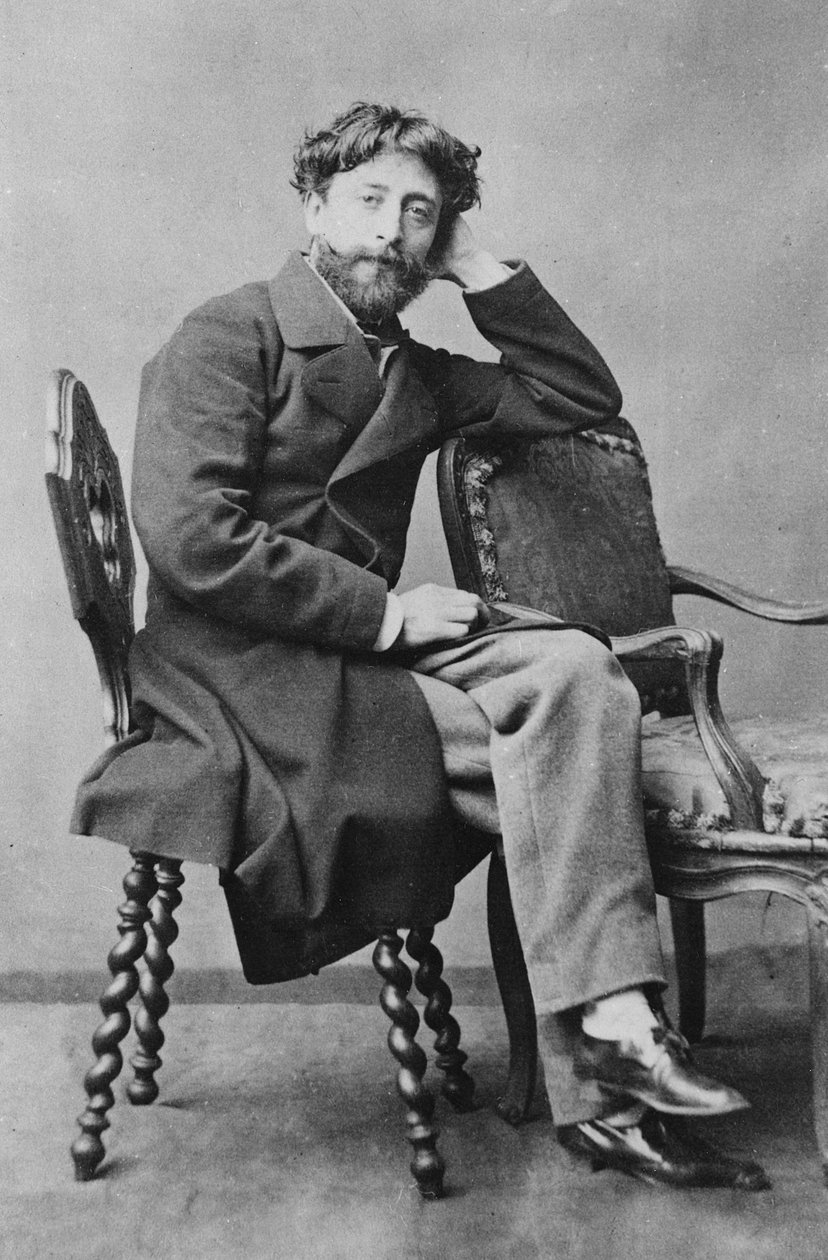 Portrett av Jules Franceschi, ca. 1860 av Petit