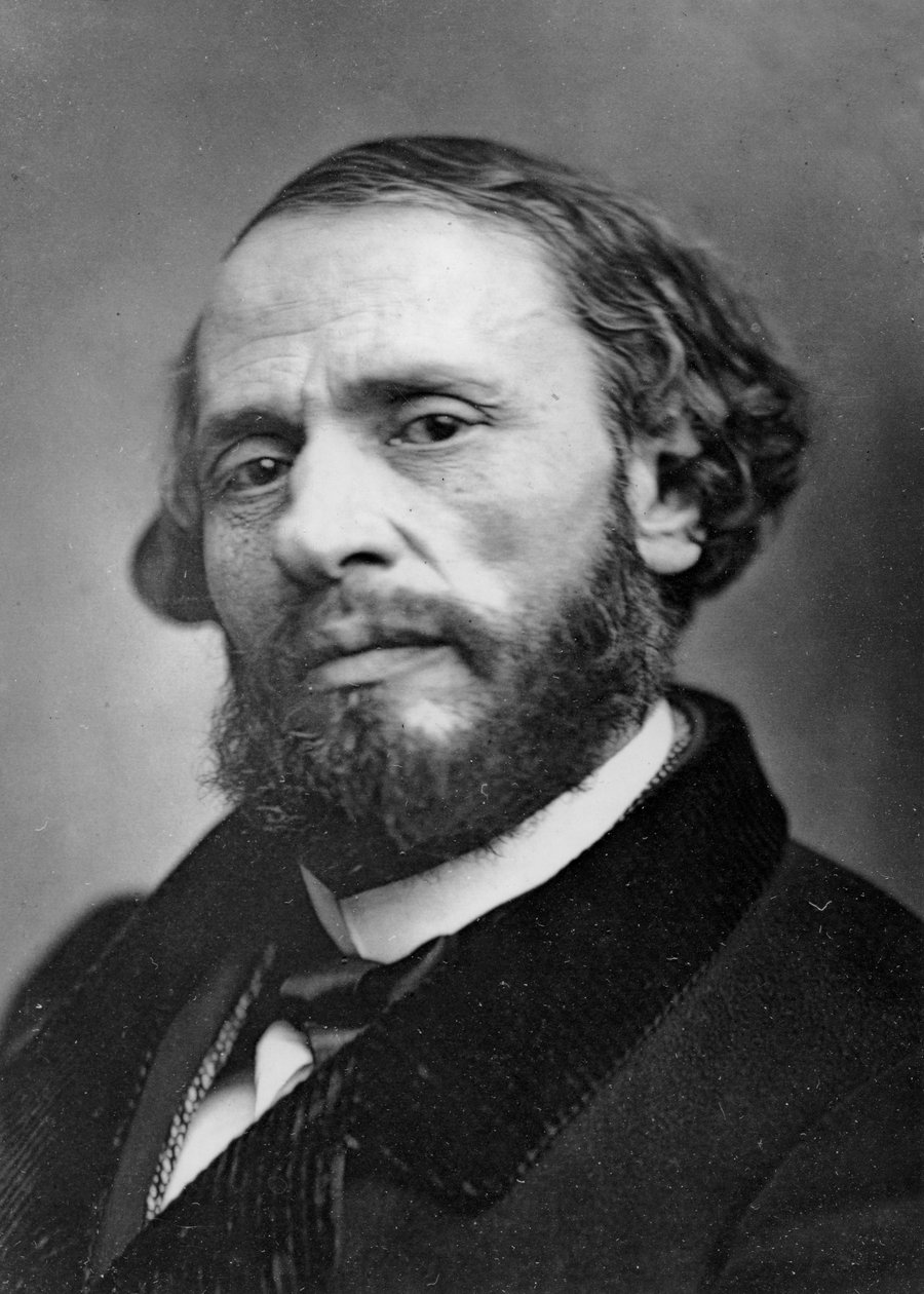 Portrett av Pierre-Eugène Basté, ca. 1870 av Petit
