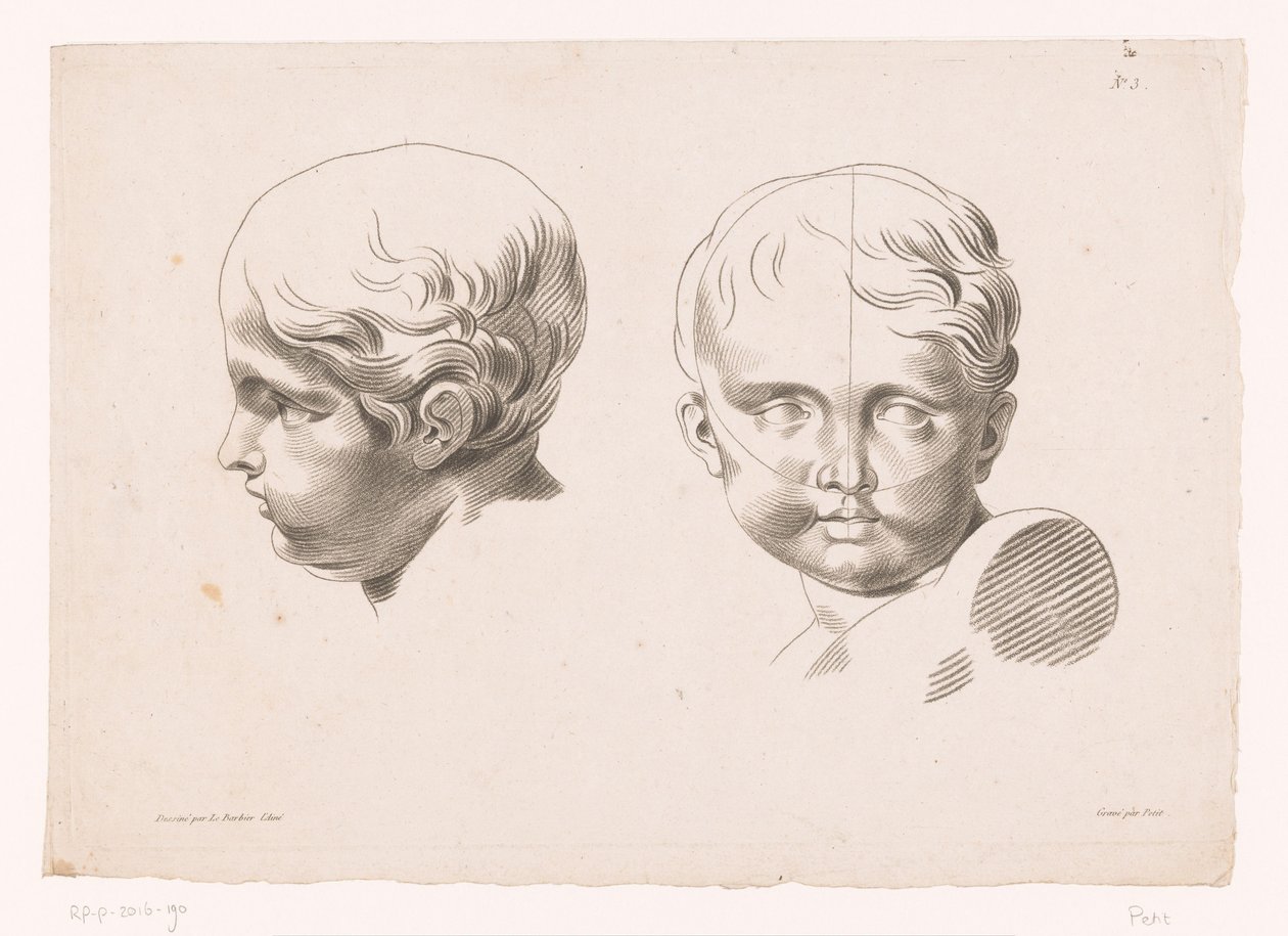 To barnehoder Prinsipper for å tegne fra naturen, del fem (serietittel) Vème Cahier De Principes Dessiné d