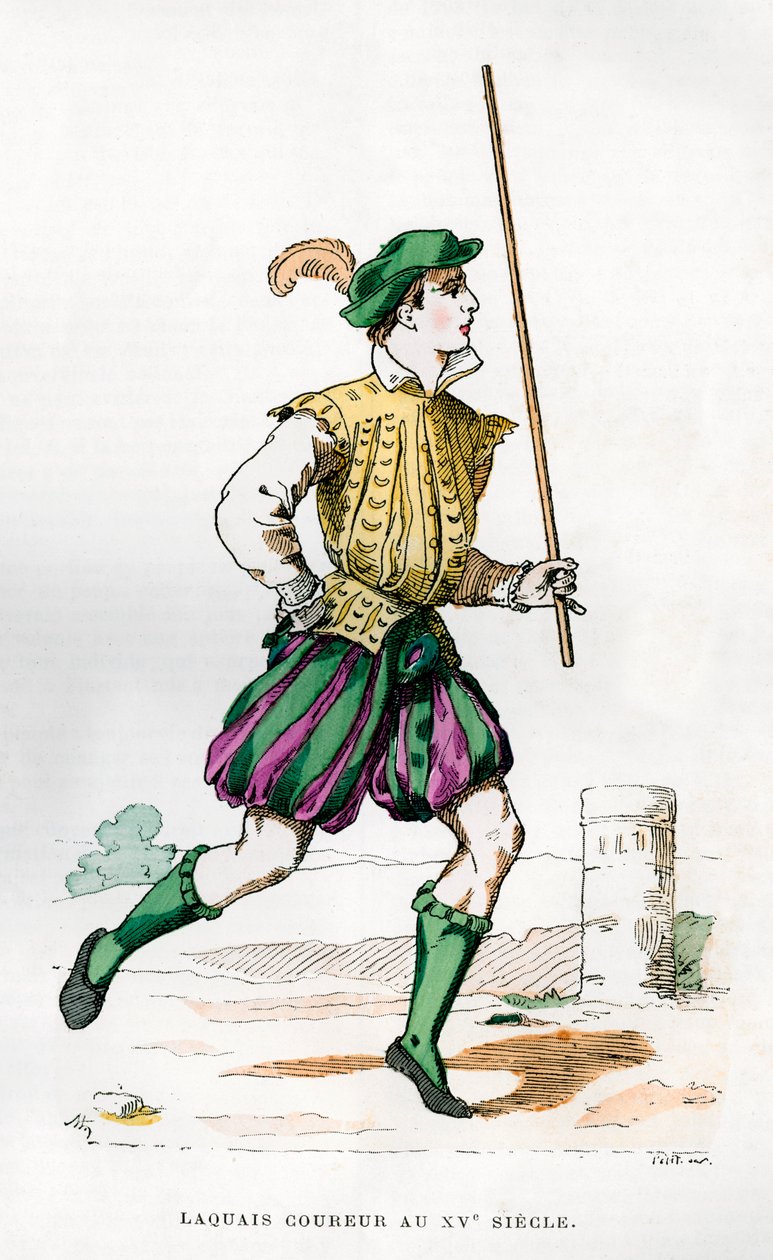 Messenger, 1400-tallet 1882-1884 av Petit