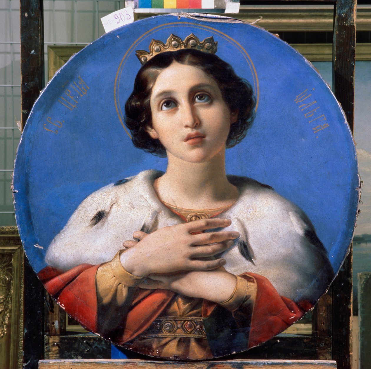Saint Olga, prinsesse av Kiev av Petr Mikhailovich Shamshin