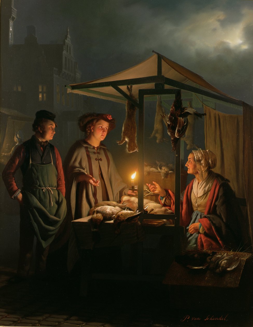 Spillselgeren av Petrus van Schendel