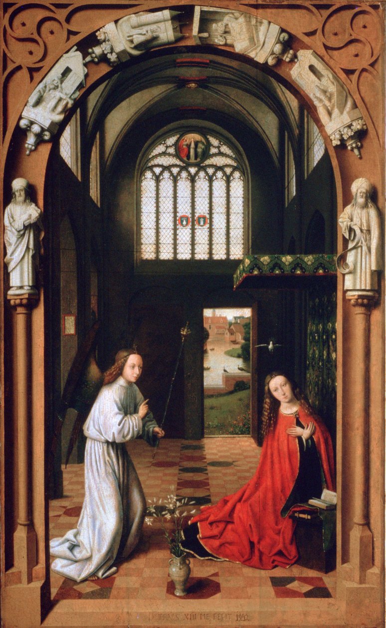 Kunngjøring, 1452 av Petrus Christus