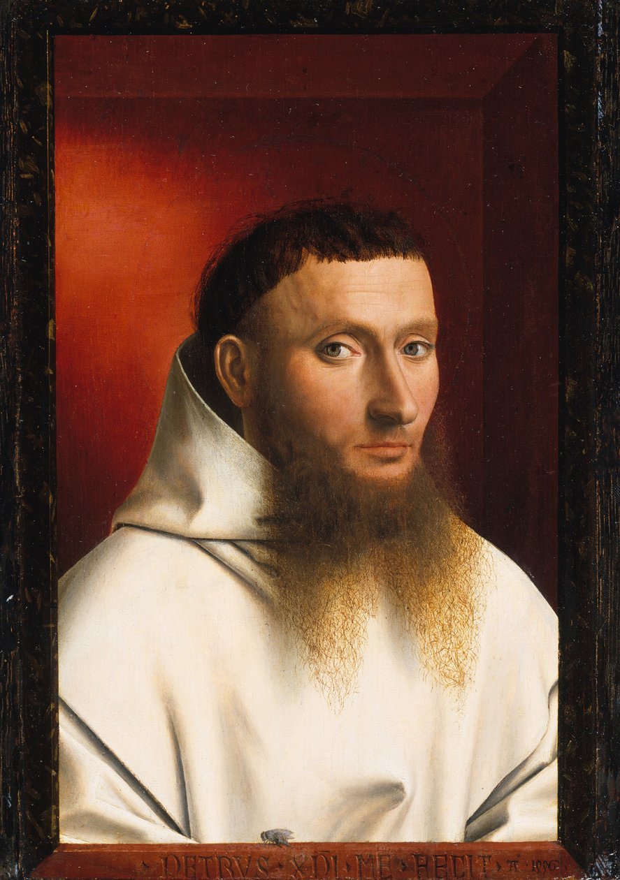 Portrett av en karteuser av Petrus Christus