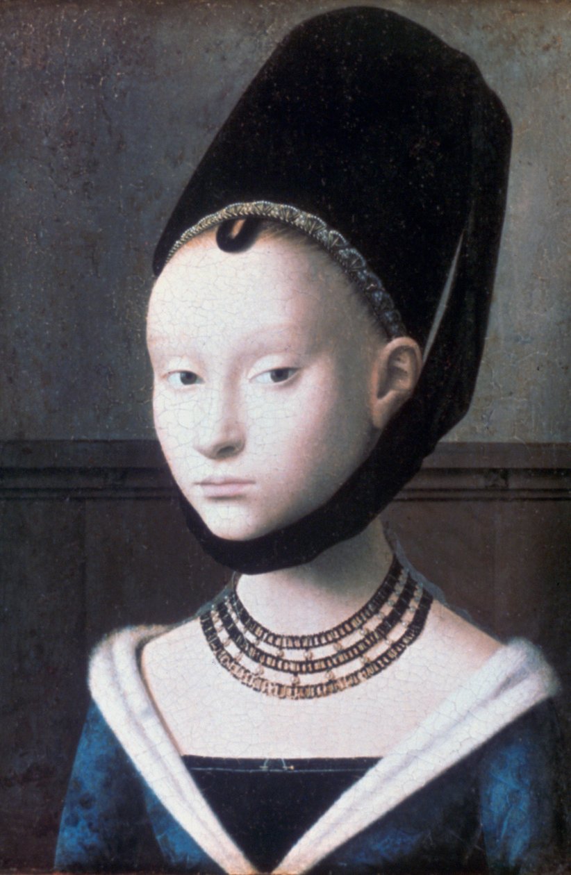 Portrett av en ung jente, c1460 av Petrus Christus